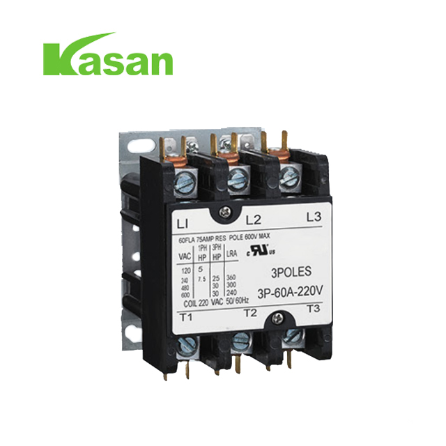 UL preverjen 30A 3P zračni kontaktor za HVAC 24V/120V/240V/277V/480V